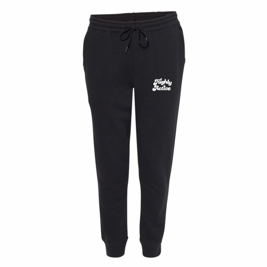Spaced Out Sweats - Black
